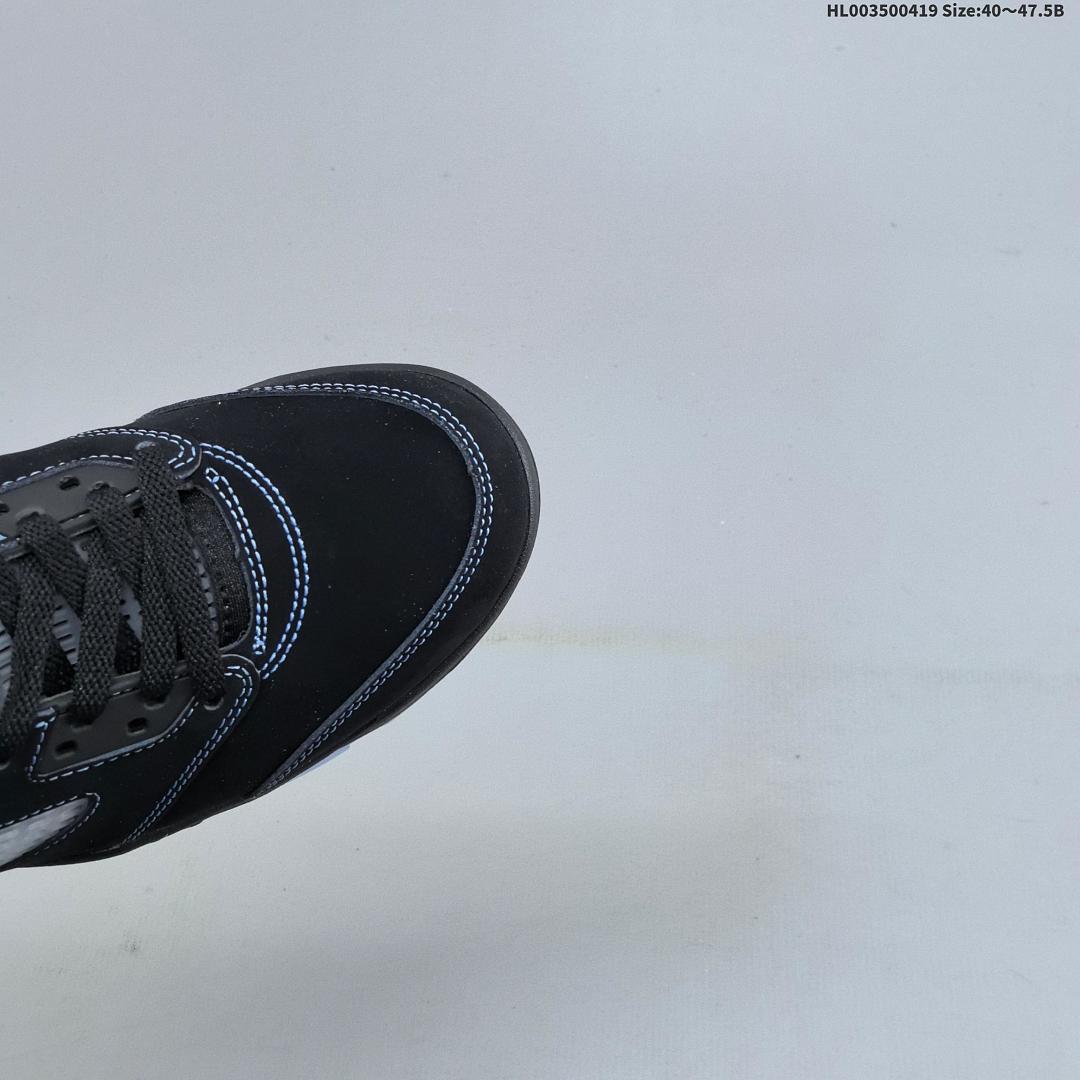 Air Jordan 5 Retro "Black University Blue" AJ5 5 aj5 5 - foto 8
