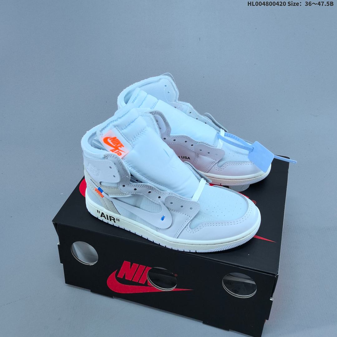 ❗️ Virgil Abloh Archive x Air Jordan 1 High OG "Alaska" AJ1 1 aj1 1