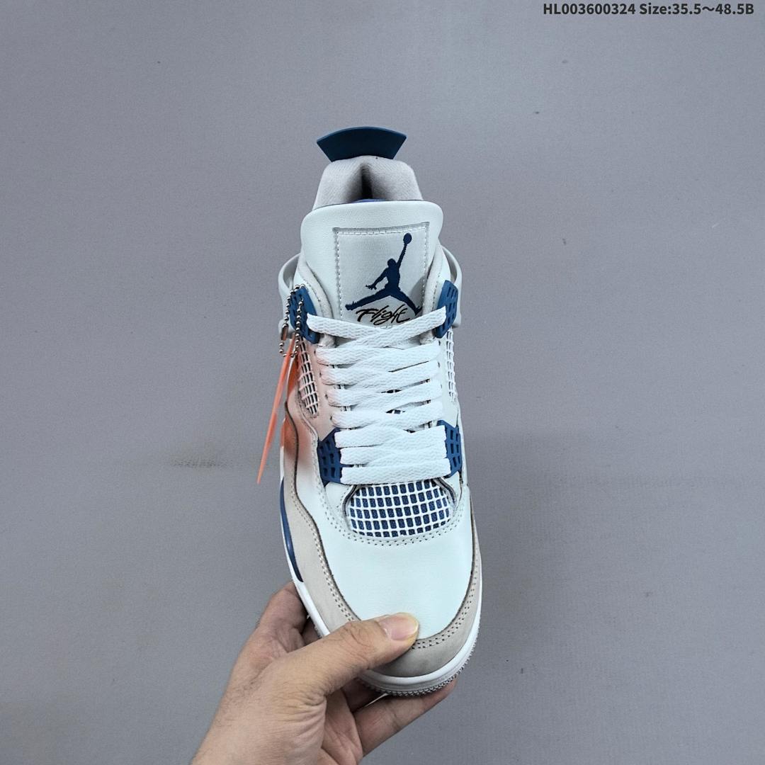 Air Jordan 4 Retro "Military Blue" AJ4 4 aj4 4 - foto 5
