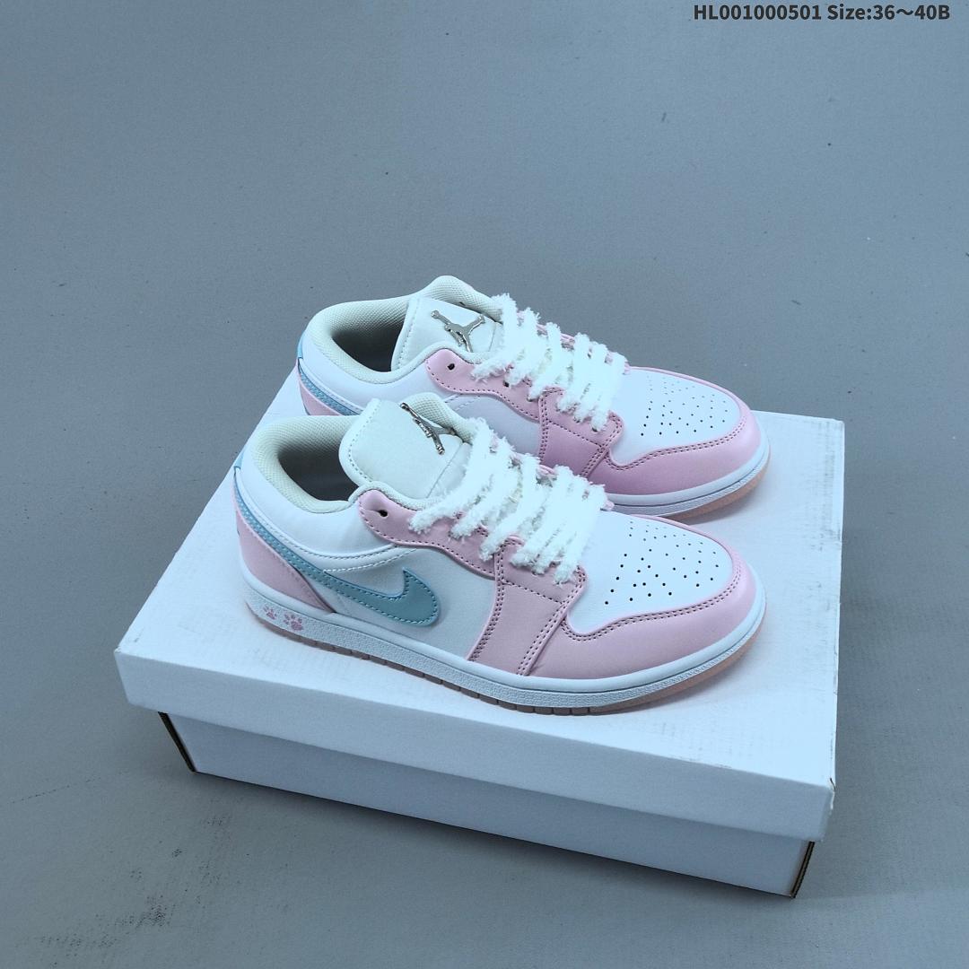 ❗️ Air Jordan 1 Low "White Pink Foam Glacier Blue" AJ1 1 aj1 1