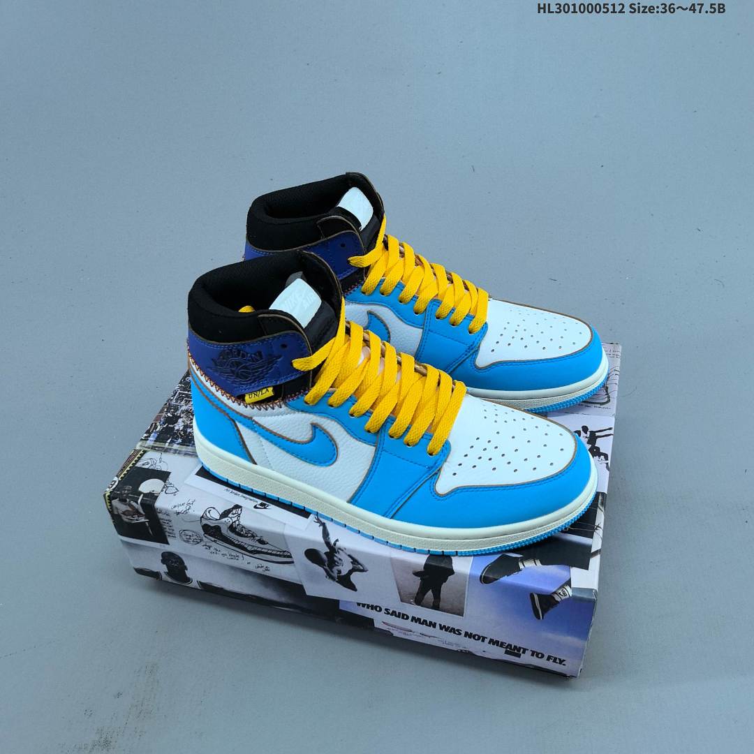 Union LA x Fragment Design x Air Jordan 1 Retro High OG "Sport Royal" AJ1 - foto 9