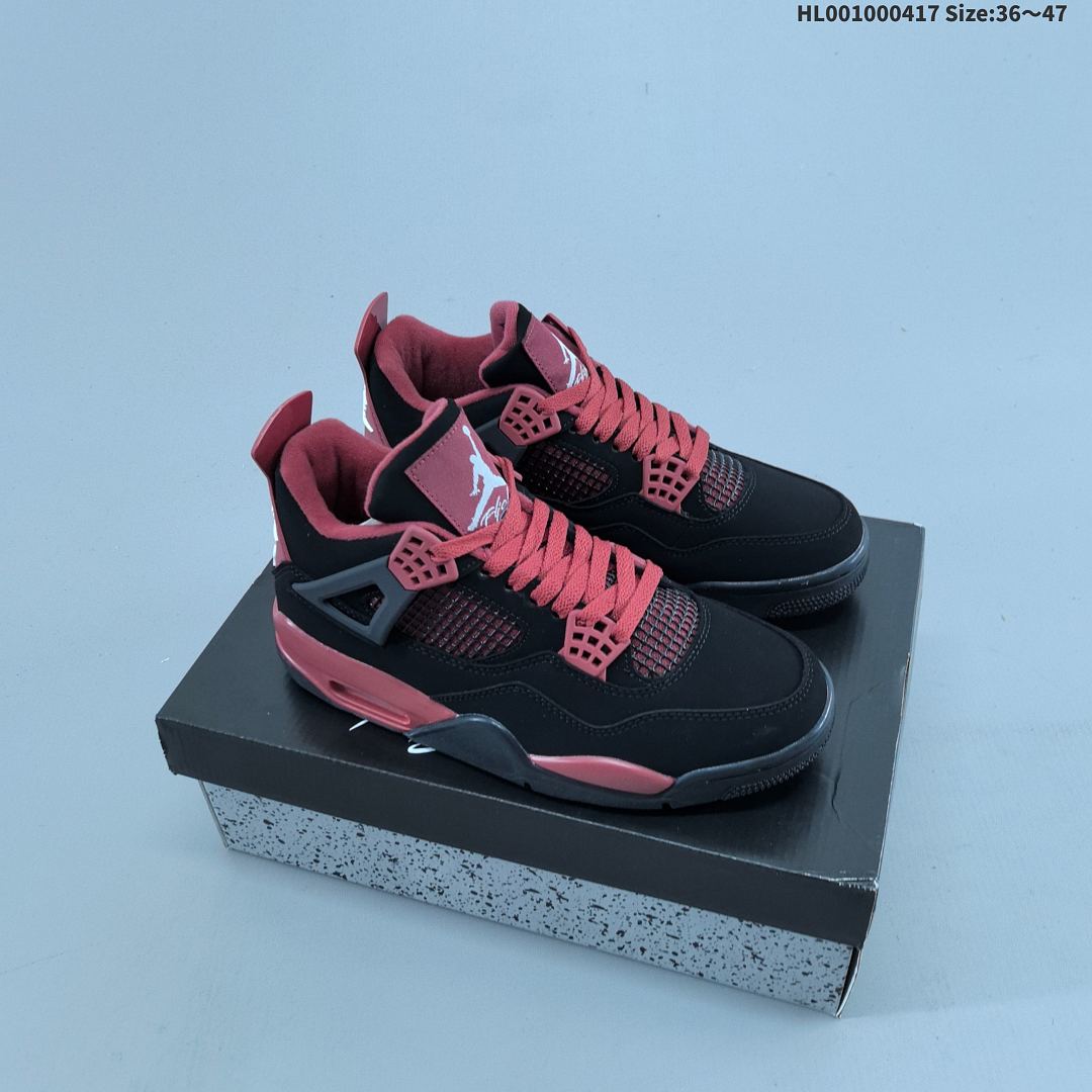 Air Jordan 4 "Pink Thunder" AJ4 4 aj4 4 Thunder