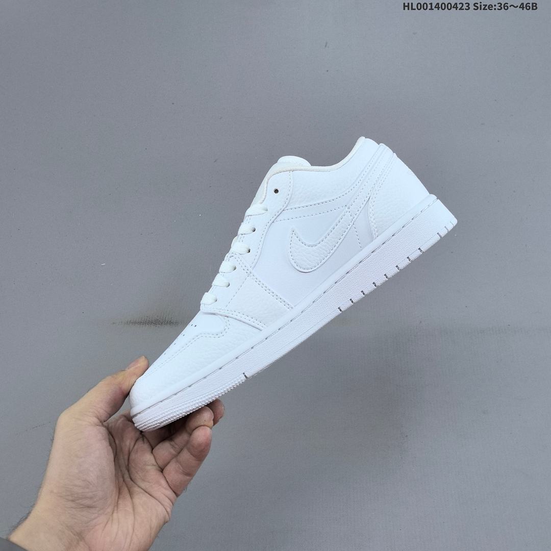 Air Jordan 1 Low "Triple White" AJ1 1 aj1 1 - foto 4