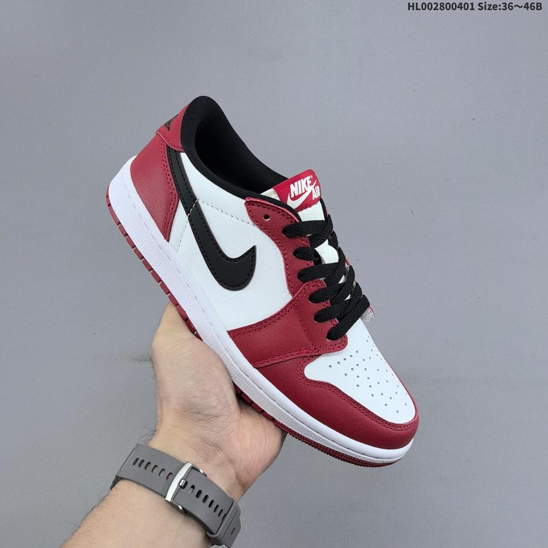 Air Jordan 1 Low OG "Black Muslin Varsity Red" AJ1 1 aj1 1 - foto 3