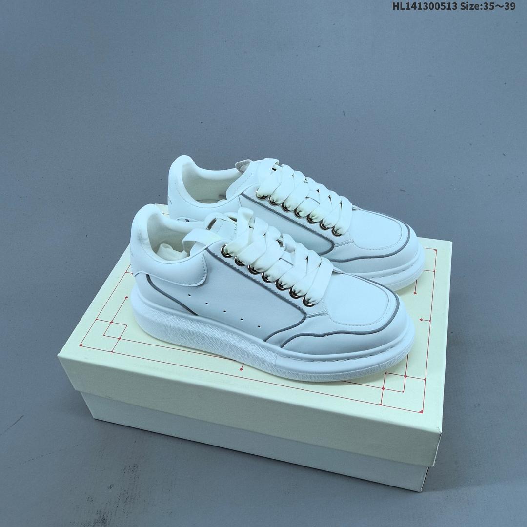 Alexander McQueen · Sole Leather Sneakers HL141300513 Size 39 - foto 5