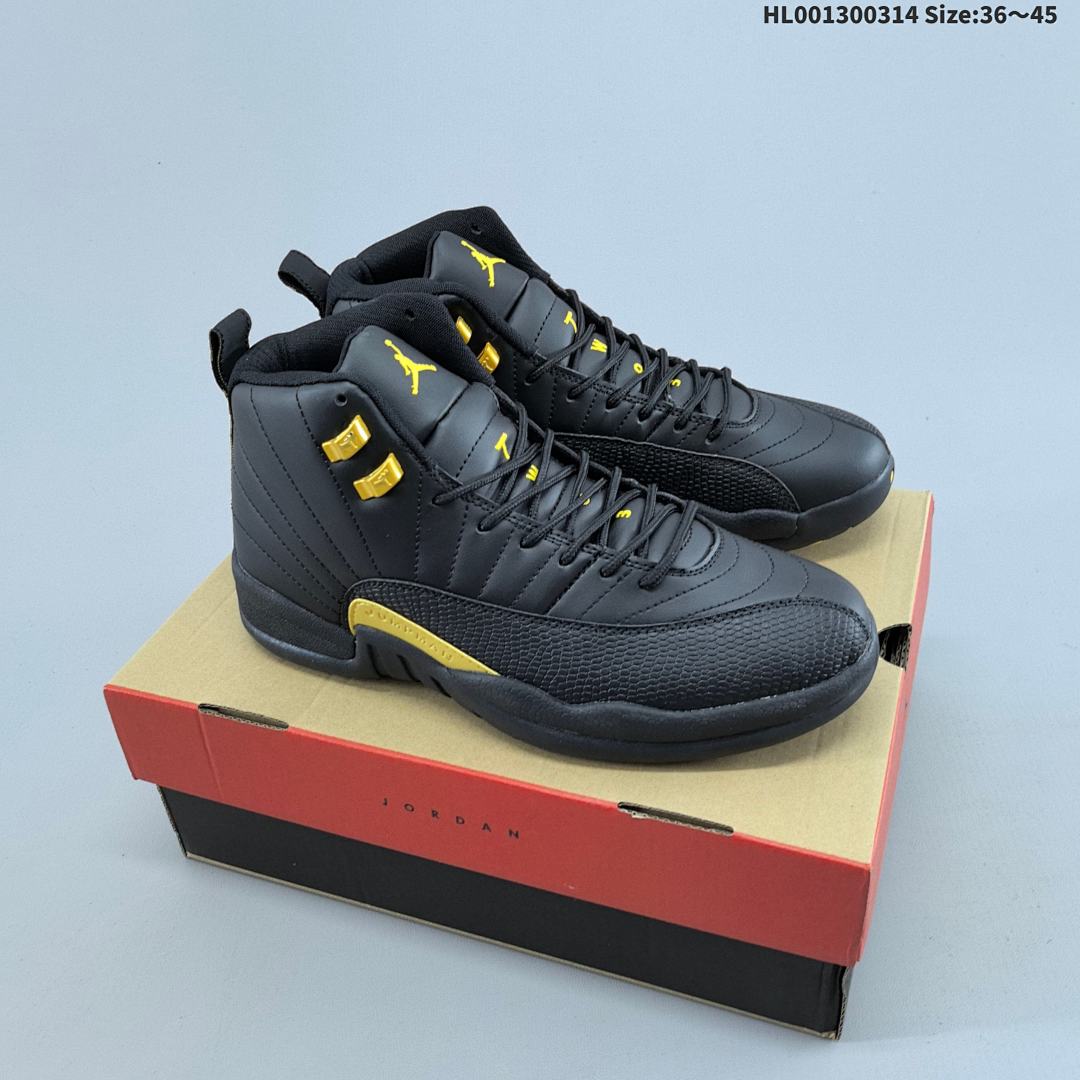 Air Jordan 12 Retro "Black Taxi" AJ12 12 aj12 12 - foto 5