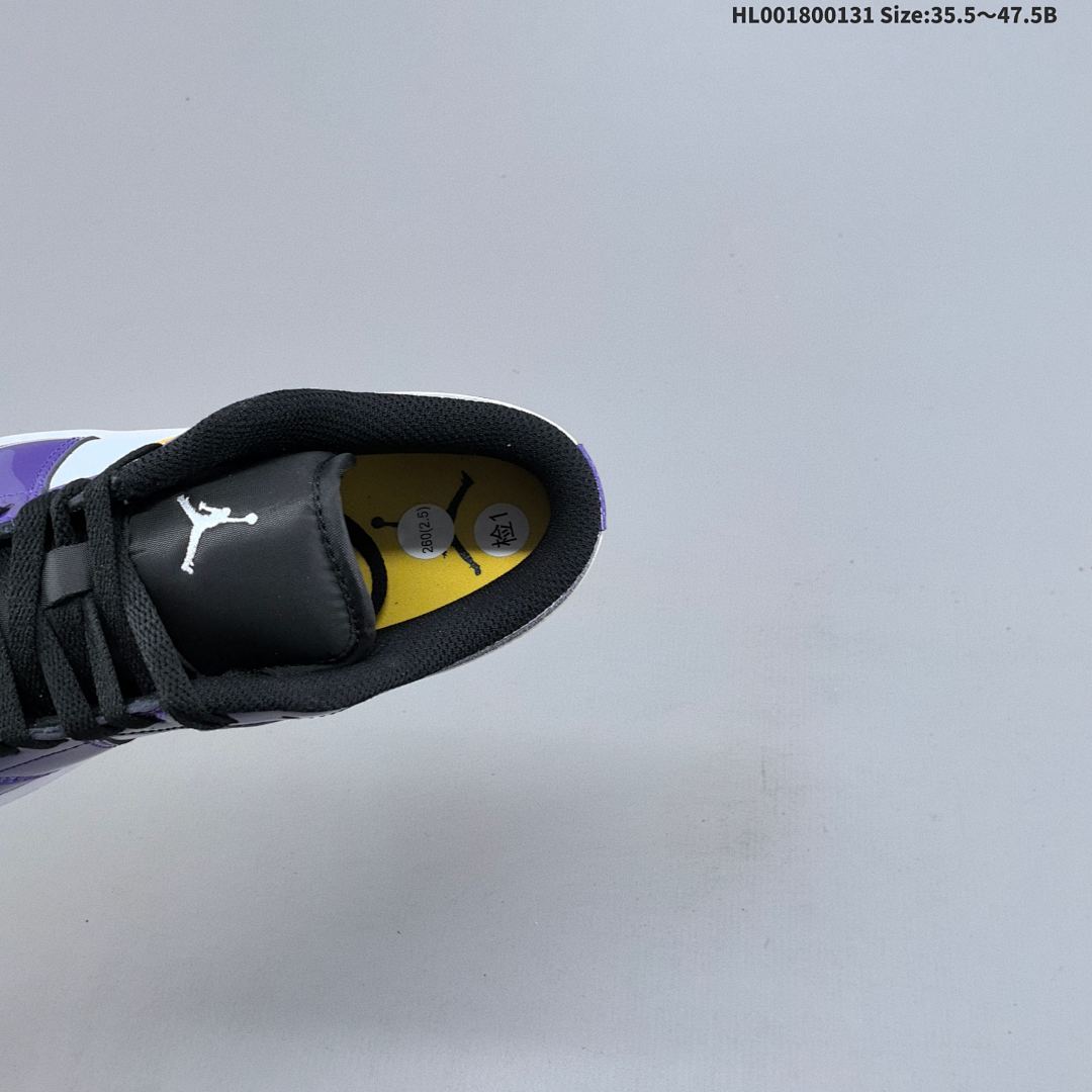 Air Jordan 1 Low "Lakers" AJ1 1 aj1 1 Jordan Ai - foto 2