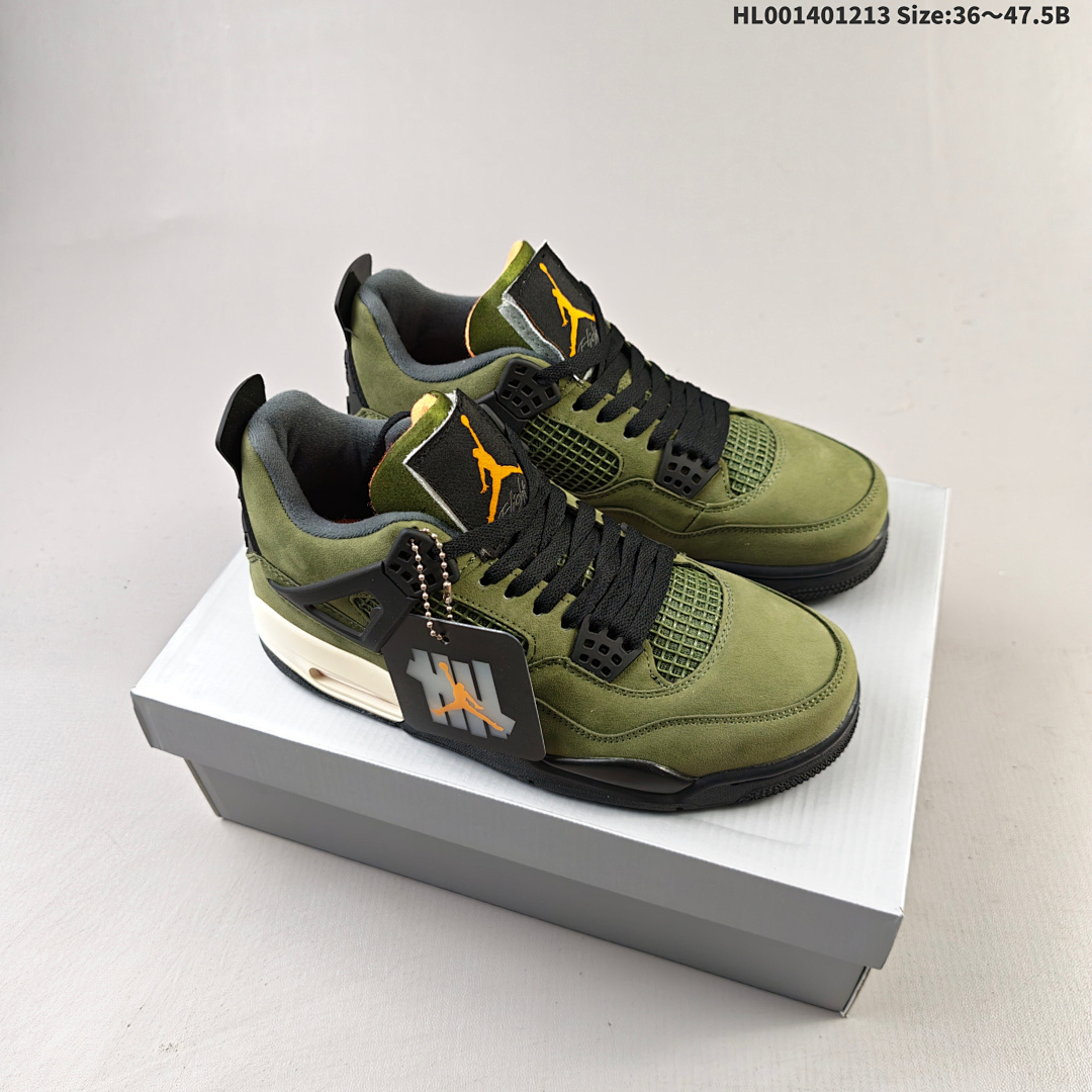 Undefeated x Air Jordan 4 Retro AJ4 4 aj4 4 MA-1 Unde