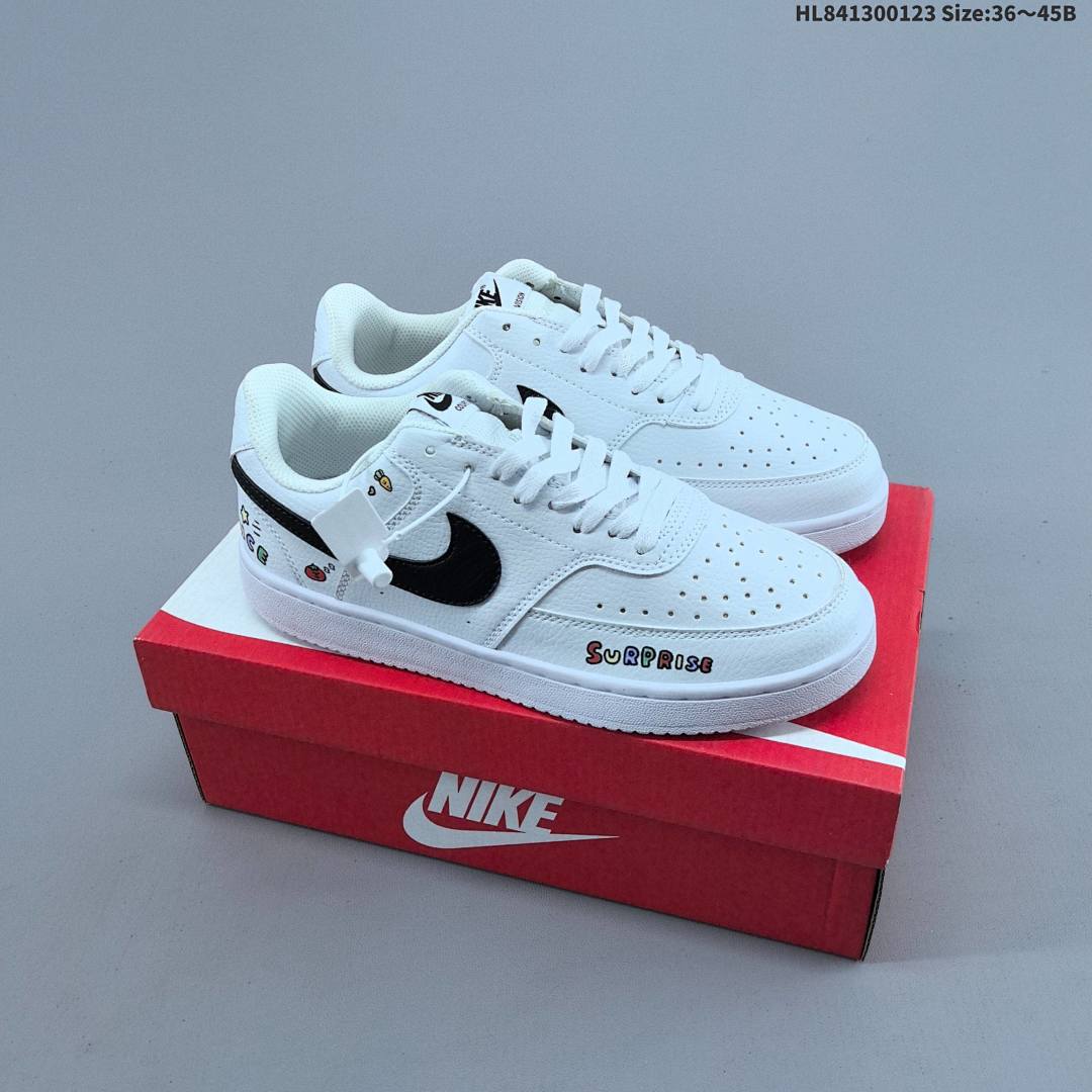 Nike Court Vision 1 Low Swoosh Logo Nike