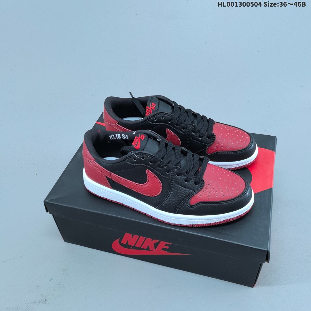 Air Jordan 1 Low OG "Banned" X AJ1 1 aj1 1 Jordda