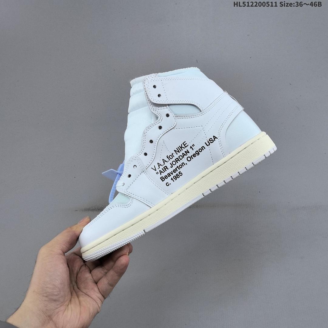 OFF-WHITE x Nike Air Jordan 1 Retro High OG “UNC” AJ1 1 aj1 1 Air J - foto 4