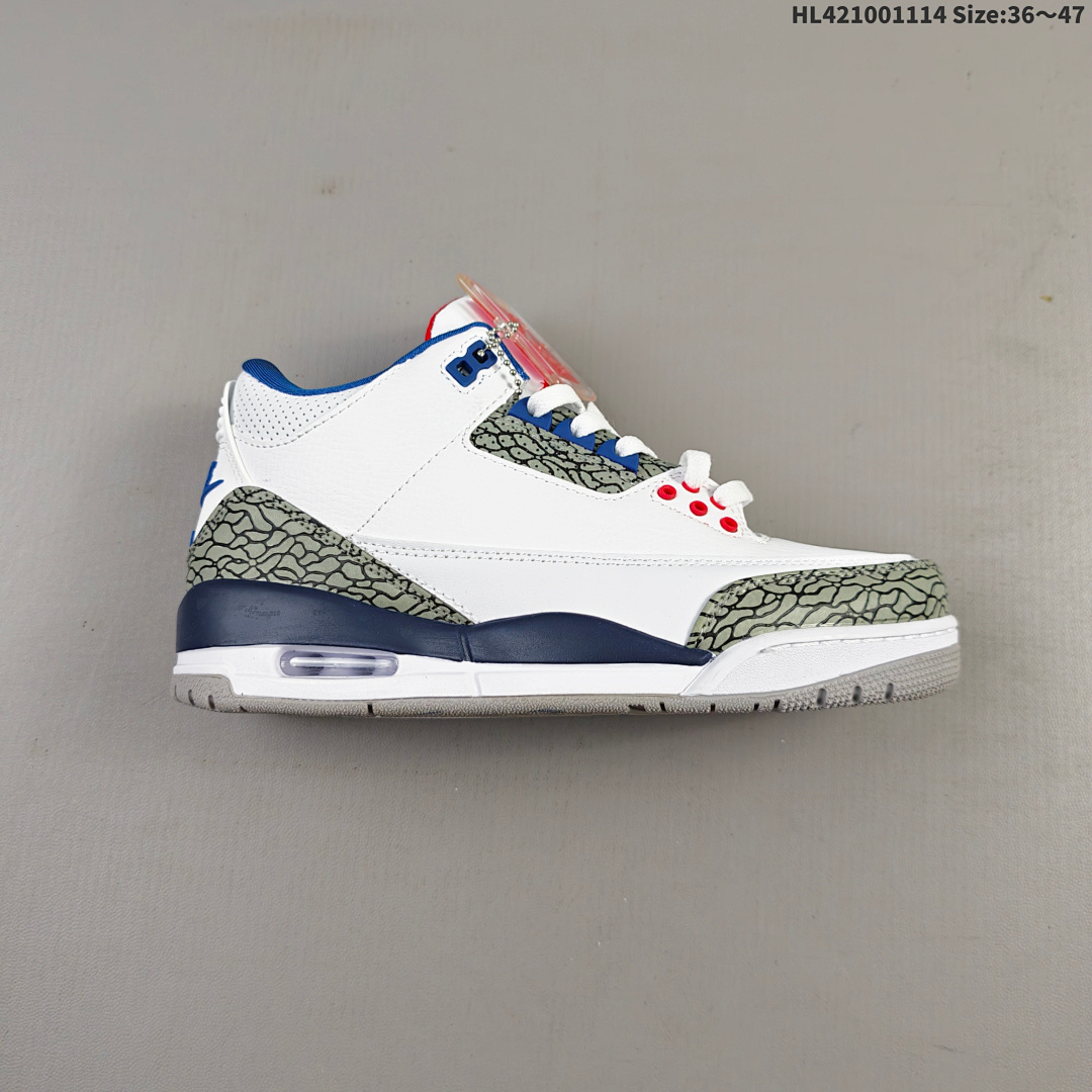 Jordan Air Jordan 3 Retro Silver Anniversary AJ3 3 1987 1988 35