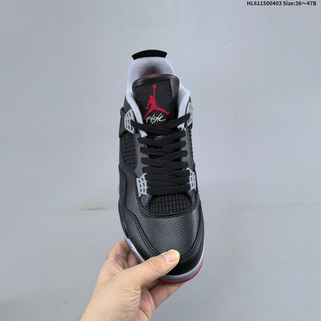 Air Jordan 4 Retro "Bred Reimagined" AJ4 4 aj4 4 - foto 5