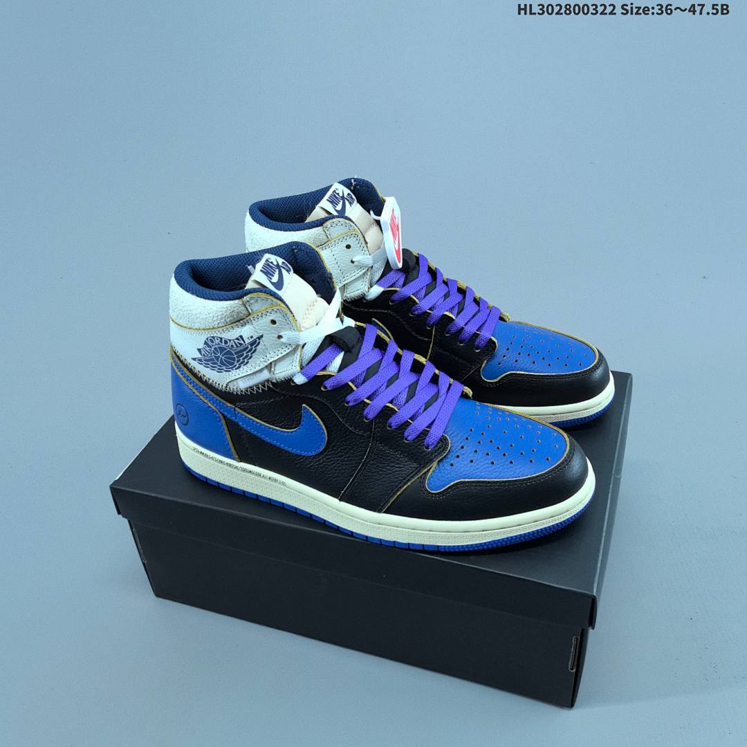Union LA x Fragment Design x Air Jordan 1 Retro High OG "Sport Royal" A
