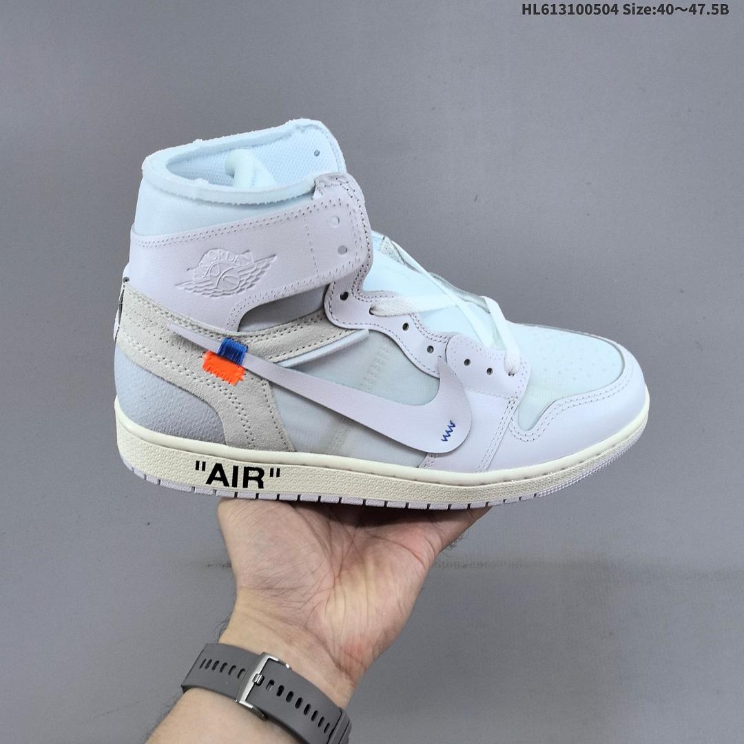 ❗️ Virgil Abloh Archive x Air Jordan 1 High OG "Alaska" AJ1 1 aj1 1 - foto 2