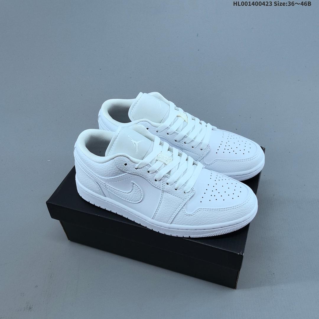 Air Jordan 1 Low "Triple White" AJ1 1 aj1 1