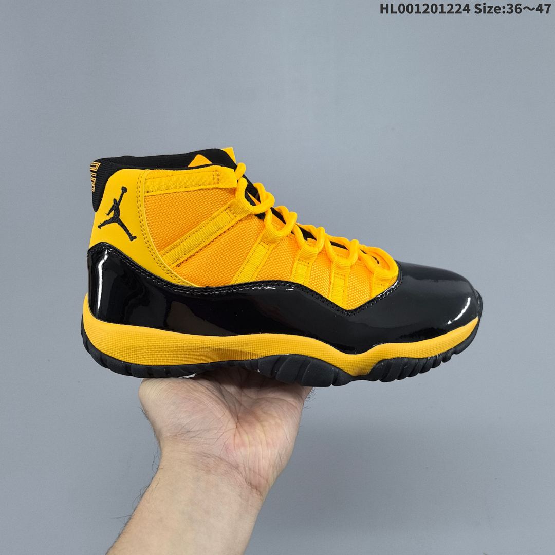 Air Jordan 11 Retro High "Black Yellow" AJ11 11 aj11 11 - foto 9