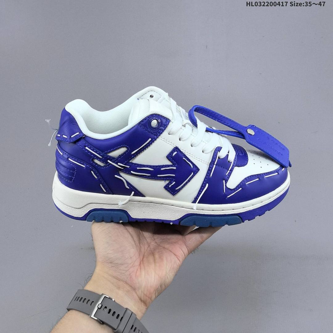 , Off-WhiteÔäó c/o Virgil Abloh Out Of Office Low-top Leather OW OFF-White - foto 2