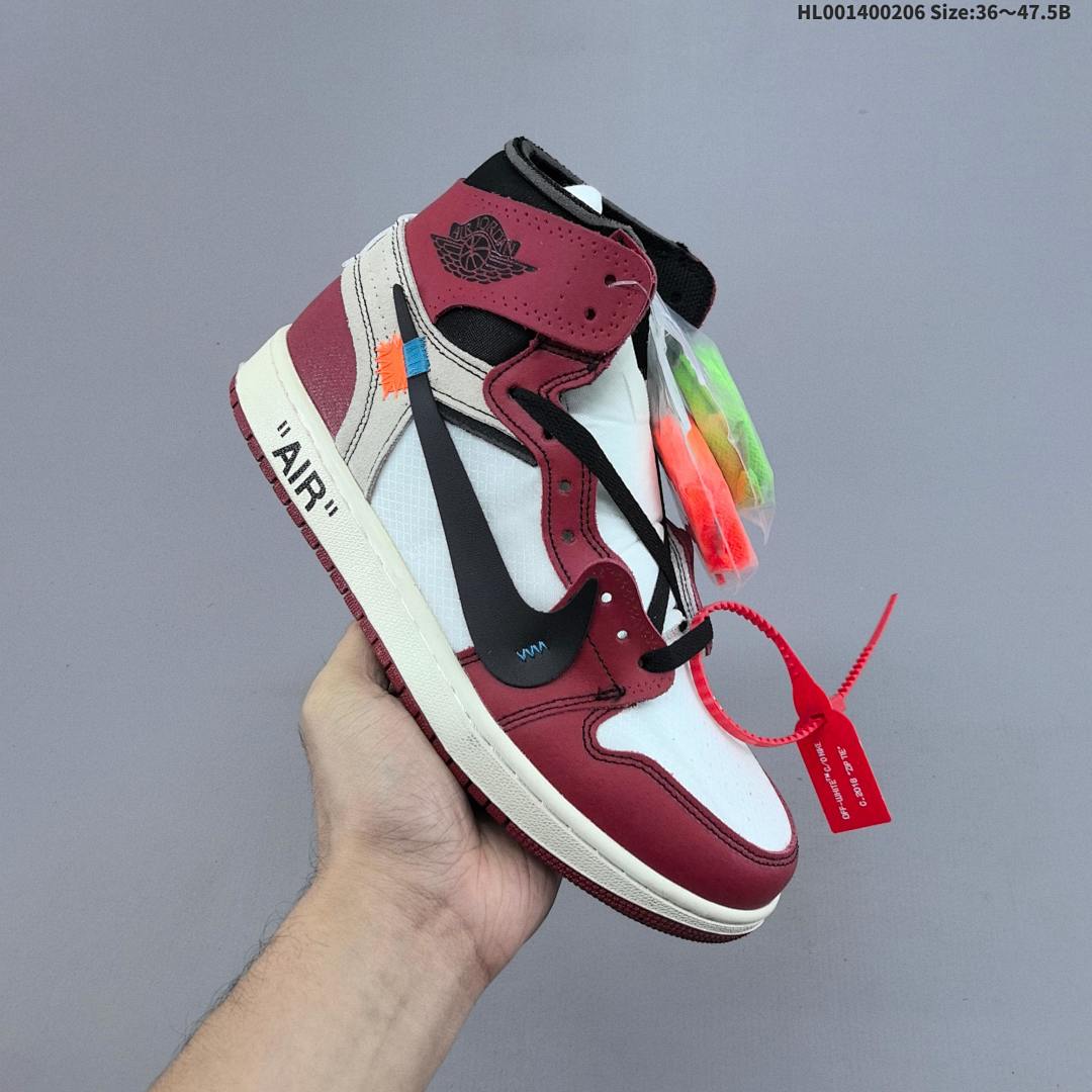 OFF-WHITE x Air Jordan 1 Retro High OG "The The Chicago" AJ1 1 aj1 1 1 - foto 8