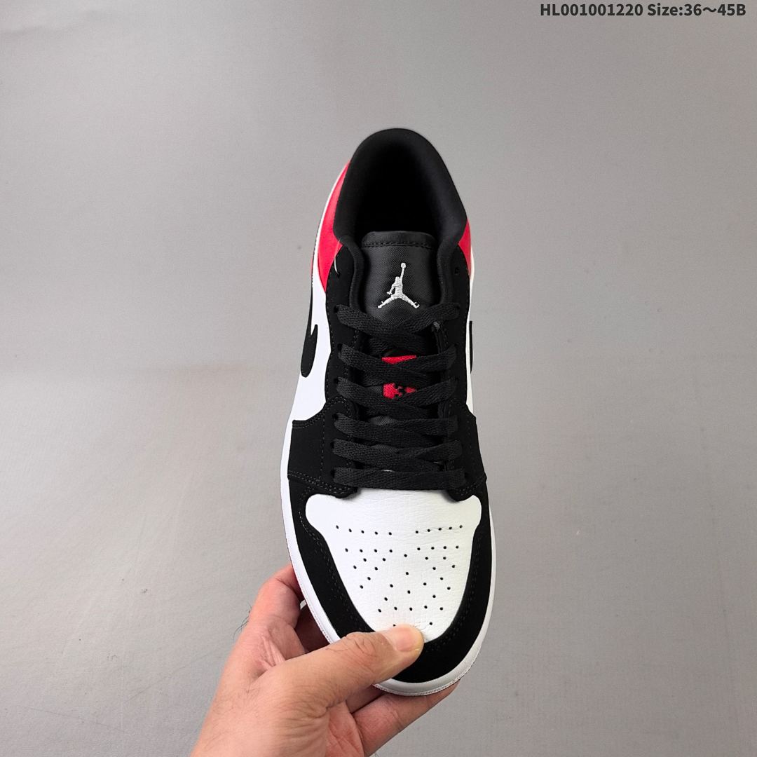 Air Jordan 1 Low "Black Toe" AJ1 1 aj1 1 - foto 6