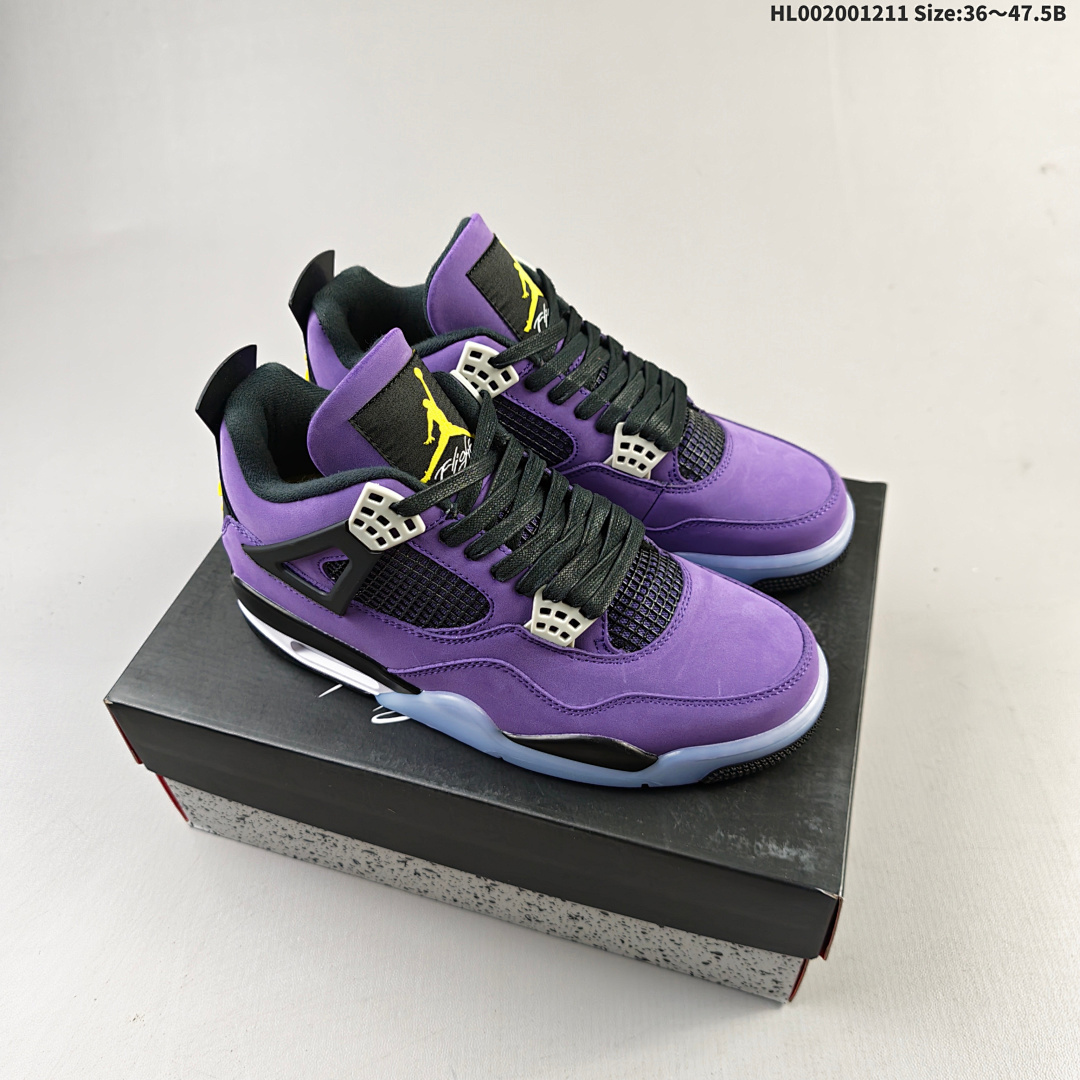 Air Jordan 4 Retro OG "Imperial Purple" AJ4 4 aj4 4