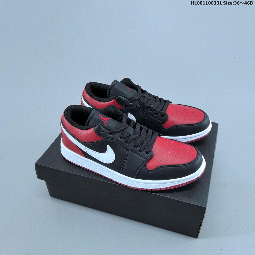 Air Jordan 1 Low "Alternate Bred Toe" AJ1 1 aj1 1