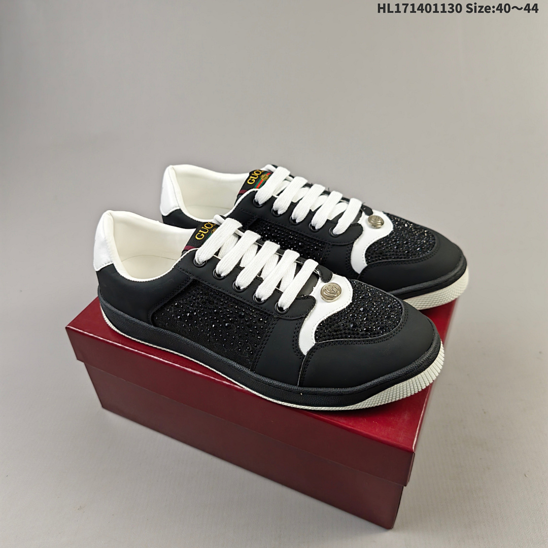 Gucci Distressed Screener sneaker Gucci HL171401130 Size:4