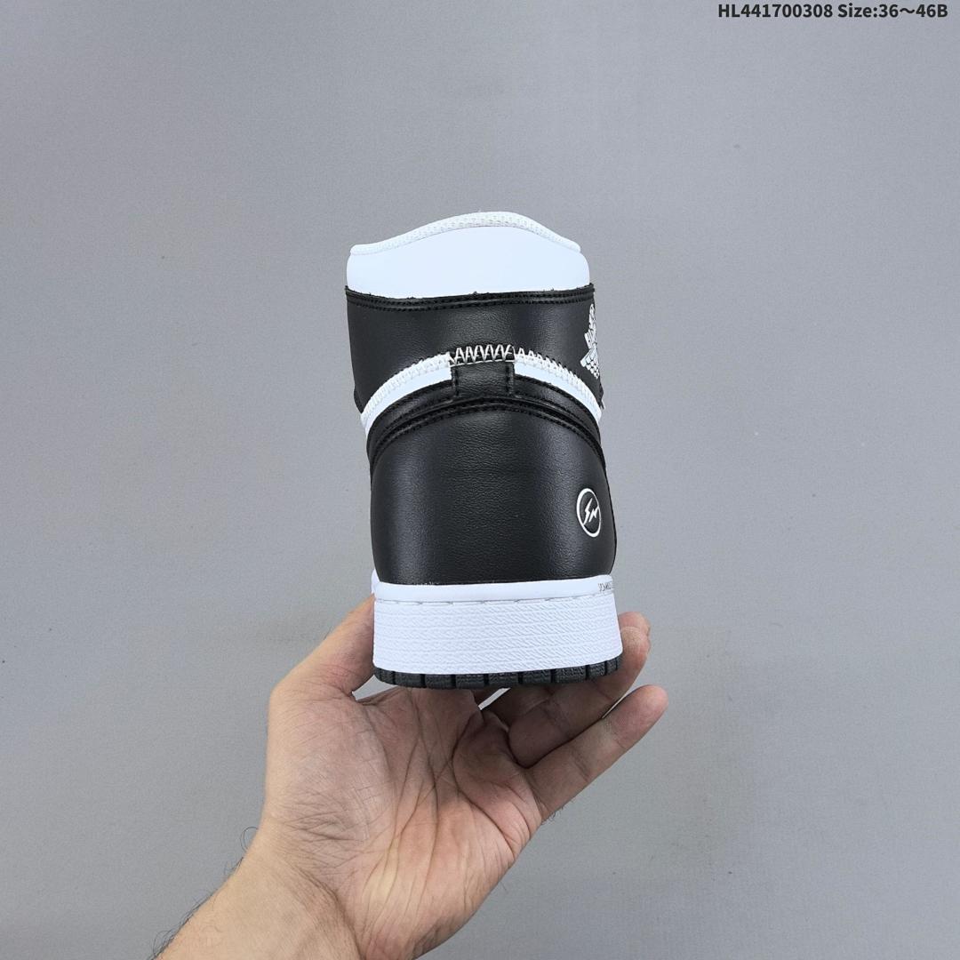 Union LA x Fragment Design x Air Jordan 1 Retro High OG "White Black" AJ1 1 - foto 6