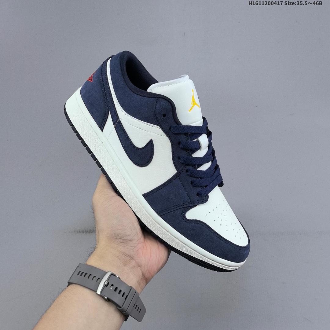 Air Jordan 1 Low "Midnight Navy/University Blue" AJ1 1 aj1 1 - foto 3