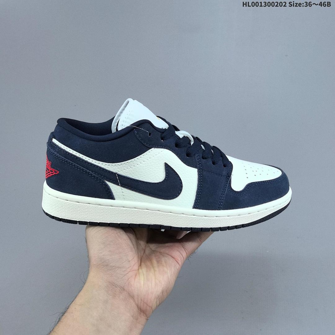 Air Jordan 1 Low "Obsidian Suede" AJ1 1 aj1 1 - foto 9