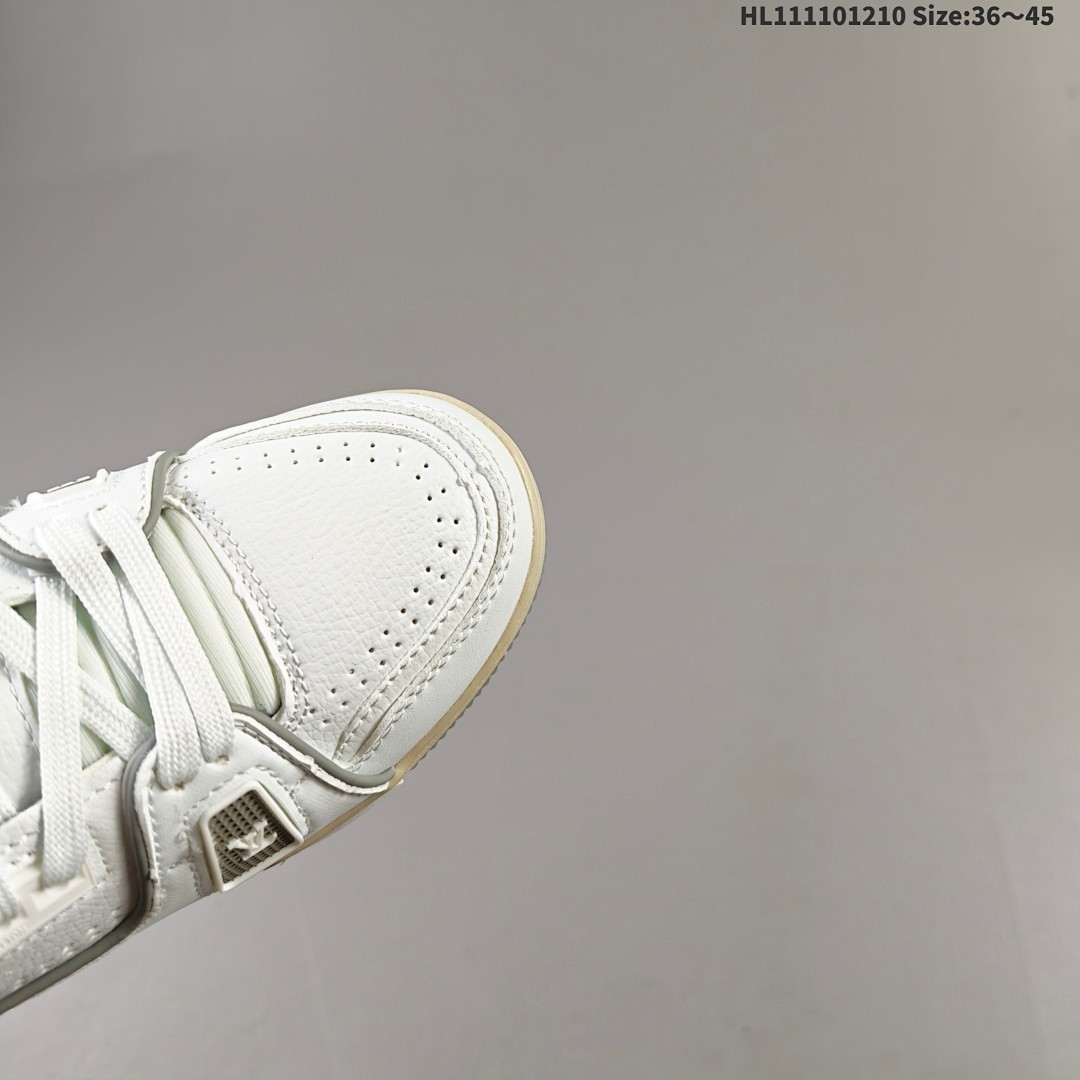 Louis Vuitton Trainer Sneaker Low LV ID Size 45 - foto 3