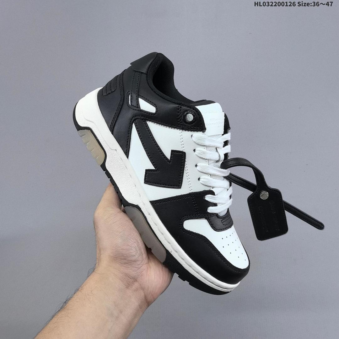 Off-WhiteÔäó c/o Virgil Abloh Out Of Office Low-top Leather OW OFF-White Sneakers" - foto 17
