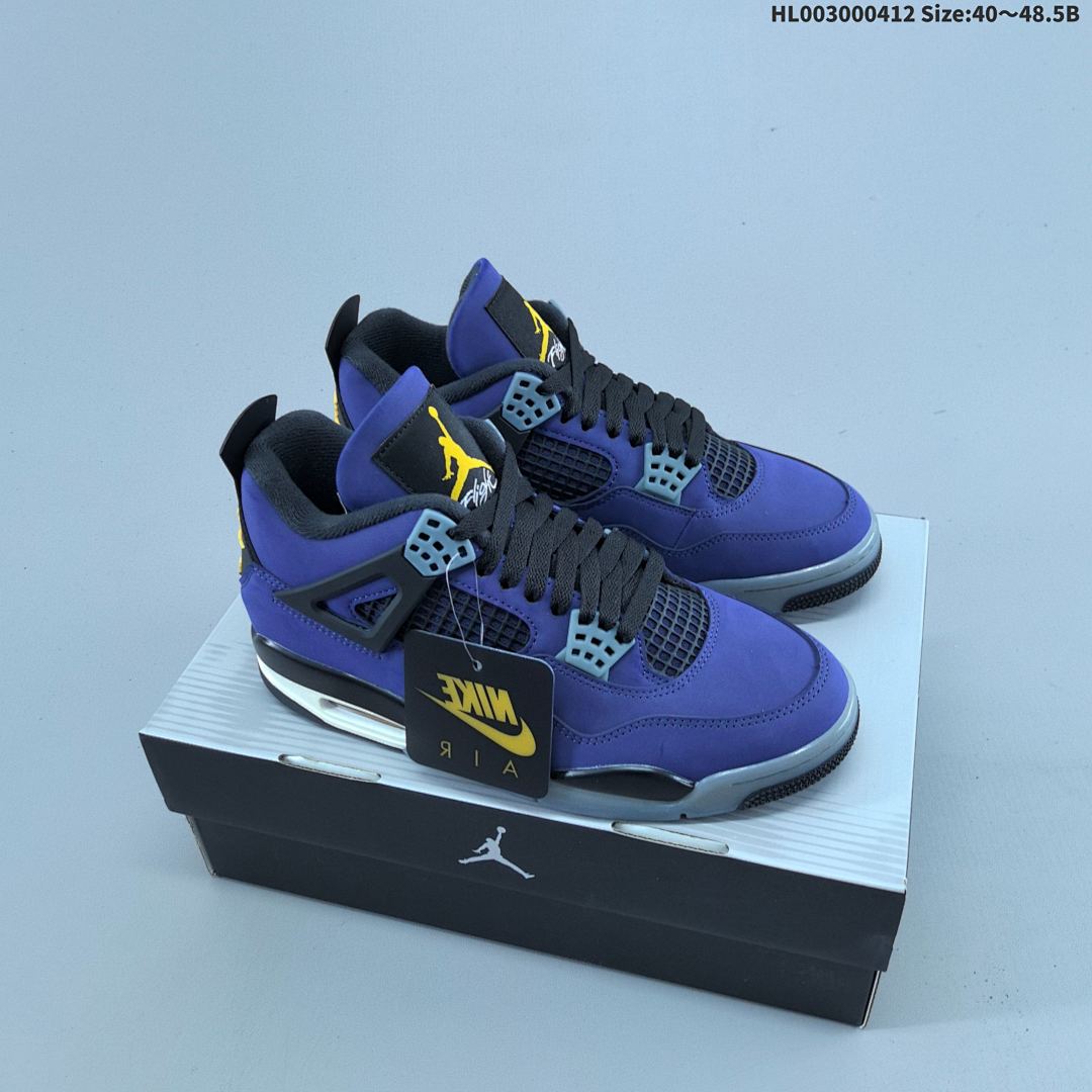 Air Jordan 4 Retro OG "Imperial Purple" AJ4 4 aj4 4