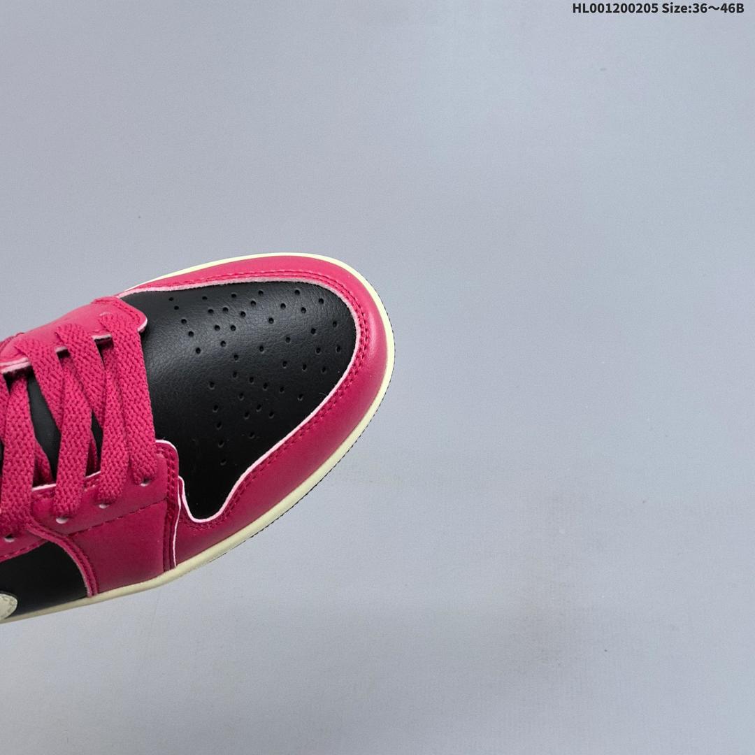 Air Jordan 1 Low "Bred Black" AJ1 1 aj1 1 - foto 3