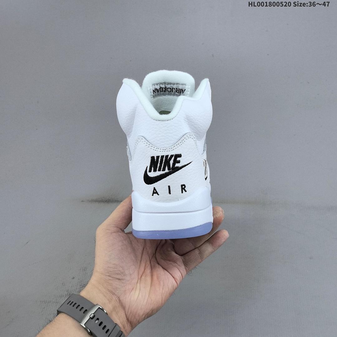 a Air Jordan 5 Retro "Metallic White" AJ5 5 aj5 5 - foto 6