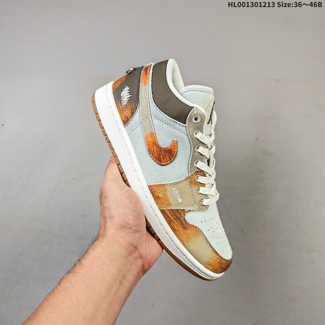 Air Jordan 1 Low SE "Multi-Color Distressed" AJ1 1 aj1 1 Jo - foto 8
