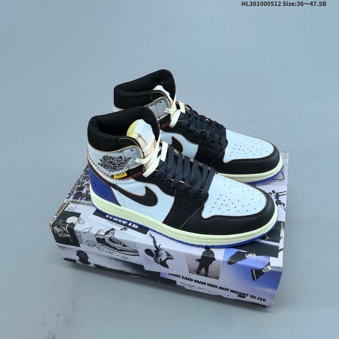 Union LA x Fragment Design x Air Jordan 1 Retro High OG "Sport Royal" AJ1