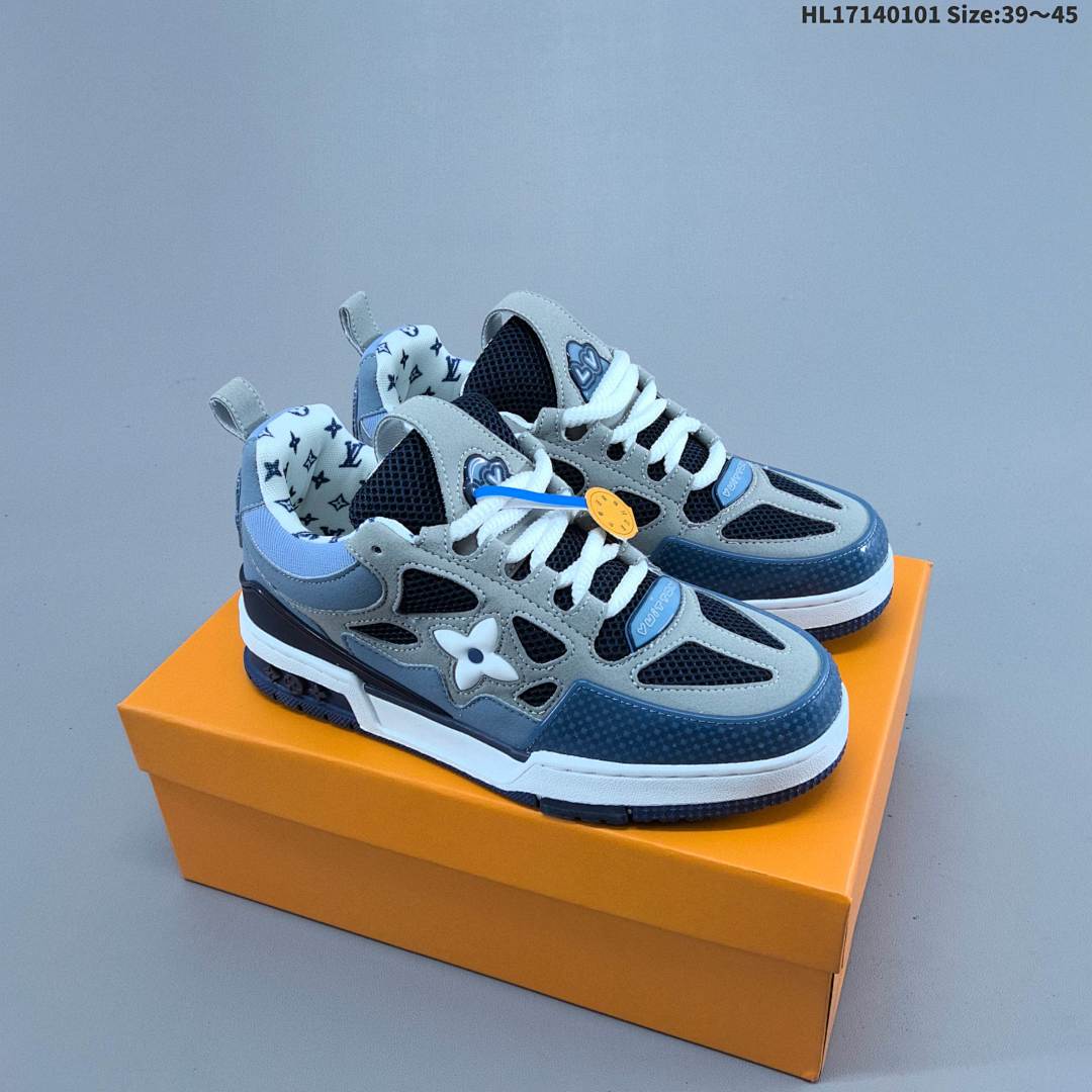 Louis Vuitton Trainer Sneaker Low LV ID Size 45 - foto 2