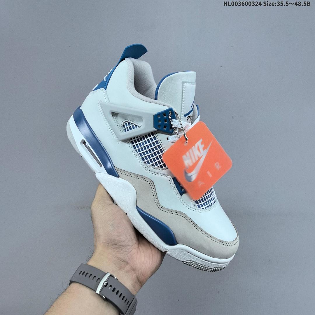 Air Jordan 4 Retro "Military Blue" AJ4 4 aj4 4 - foto 3