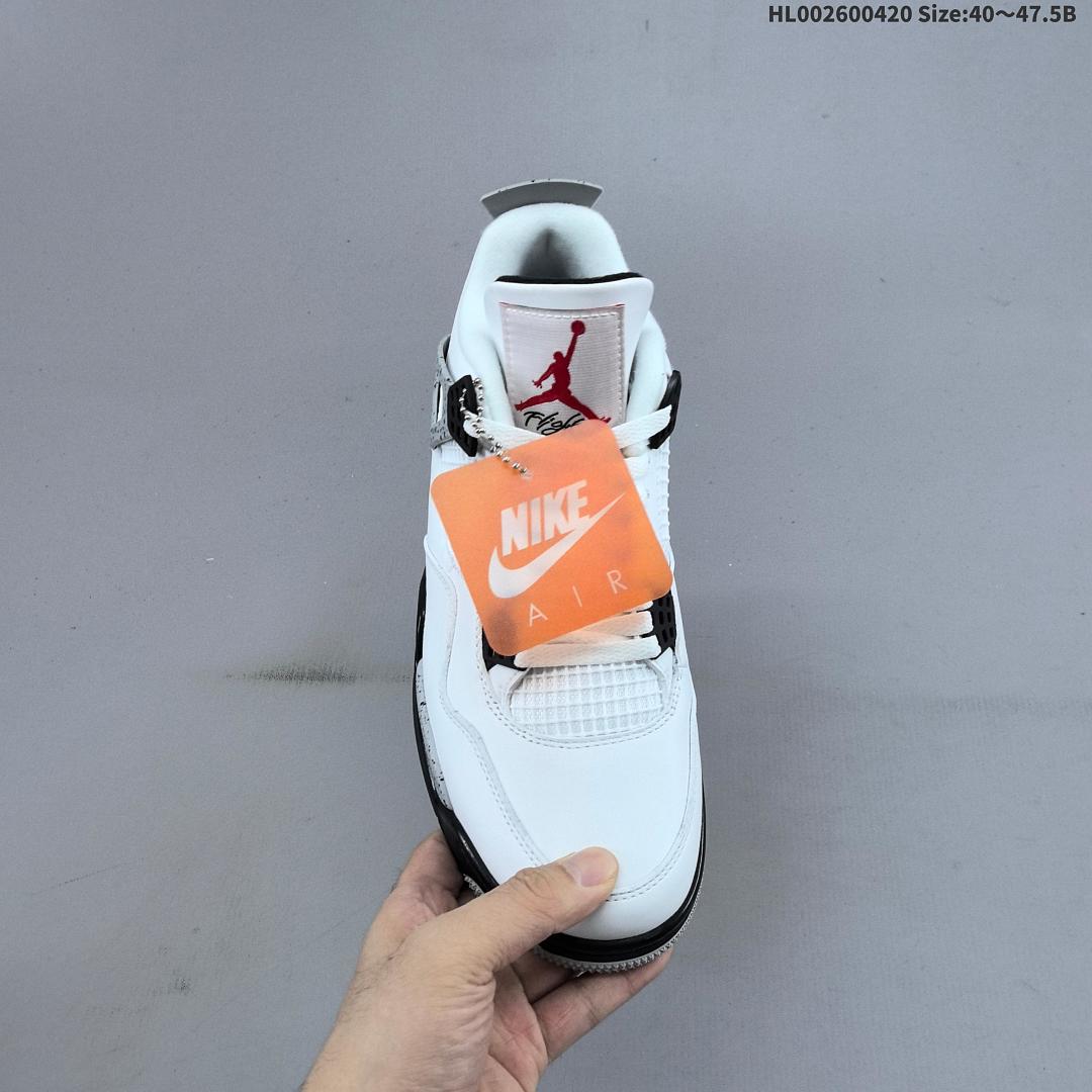 Air Jordan 4 Retro OG "Cement" AJ4 4 aj4 4 - foto 5