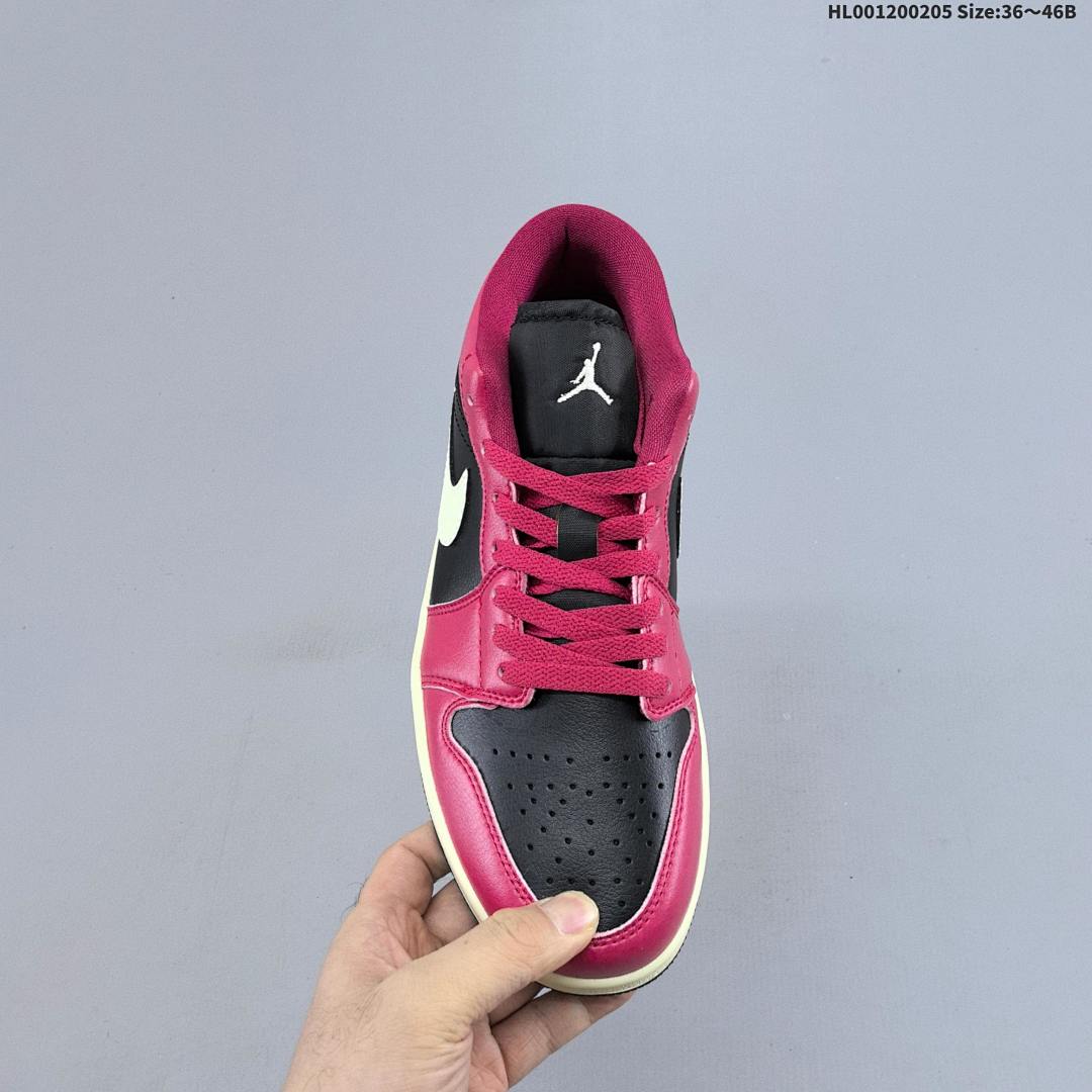 Air Jordan 1 Low "Bred Black" AJ1 1 aj1 1 - foto 6