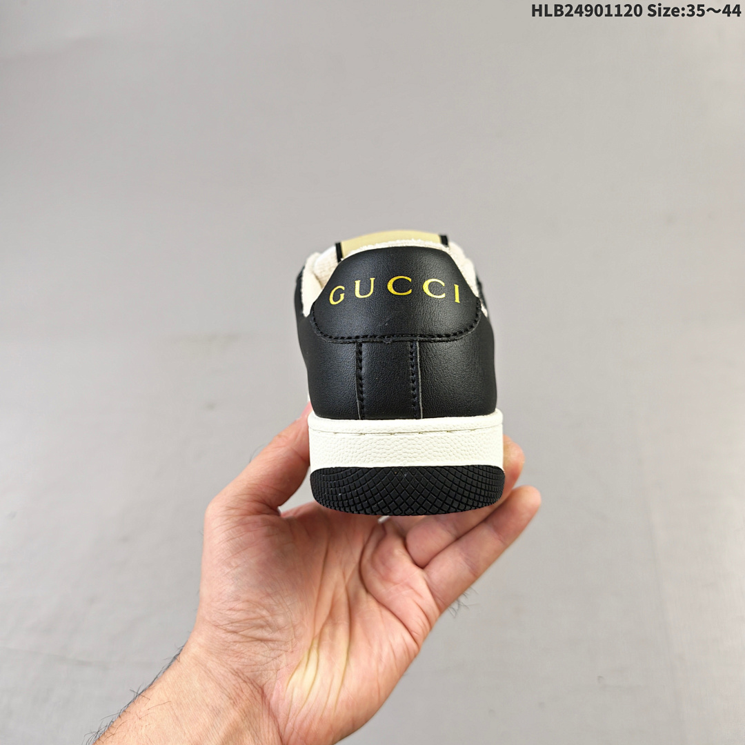 Gucci Gucci Distressed Screener sneaker Gucci HLB24901120 Size:3 - foto 7