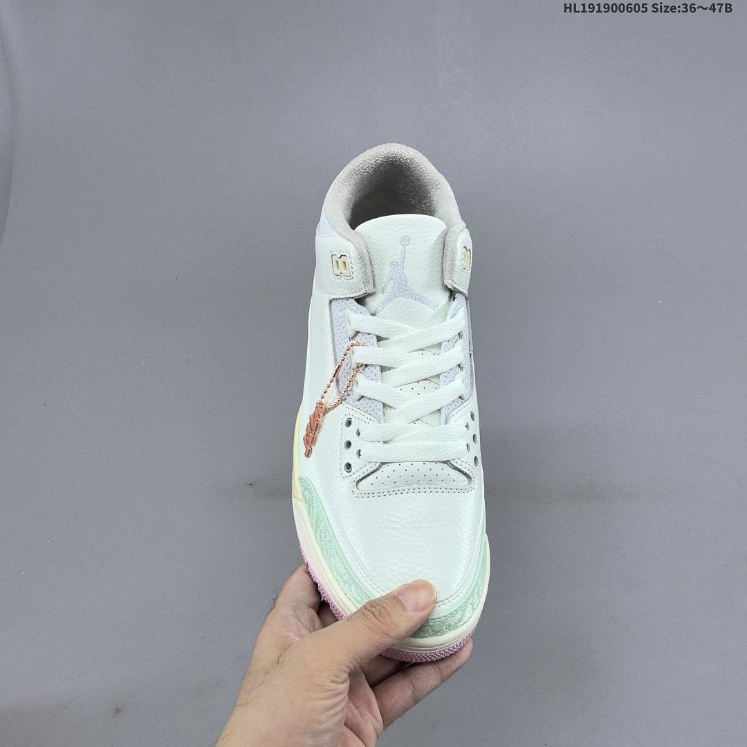 Air Jordan 3 Retro "Sail and Jade Aura" AJ3 3 aj3 3 - foto 5