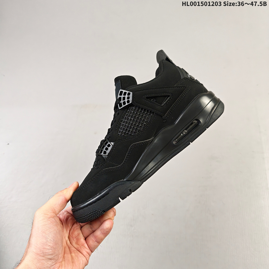 Air Jordan 4 Retro "Black Cat" AJ4 4 aj4 4 - foto 7