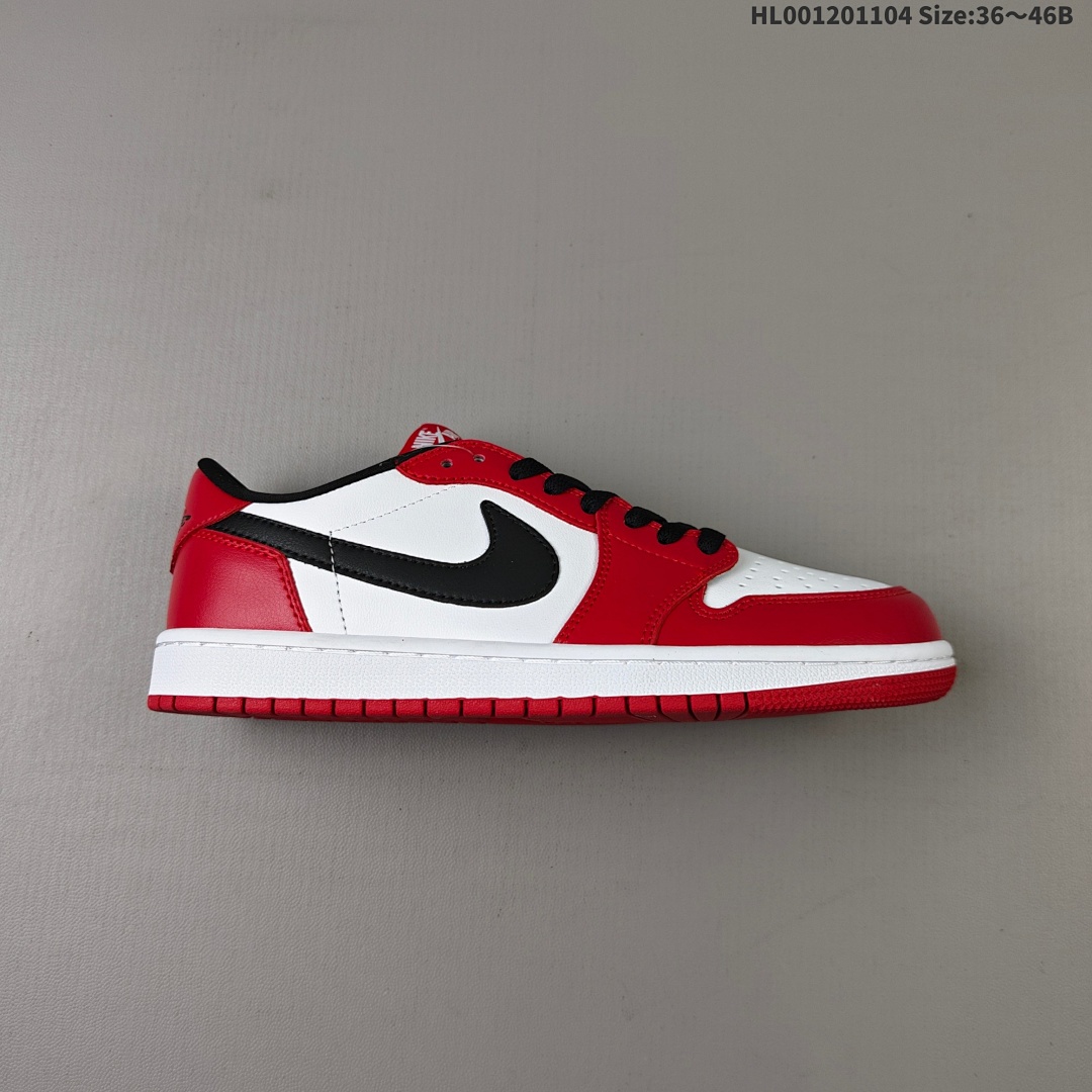 Air Jordan 1 Low OG "Black Muslin Varsity Red" AJ1 1 aj1 1