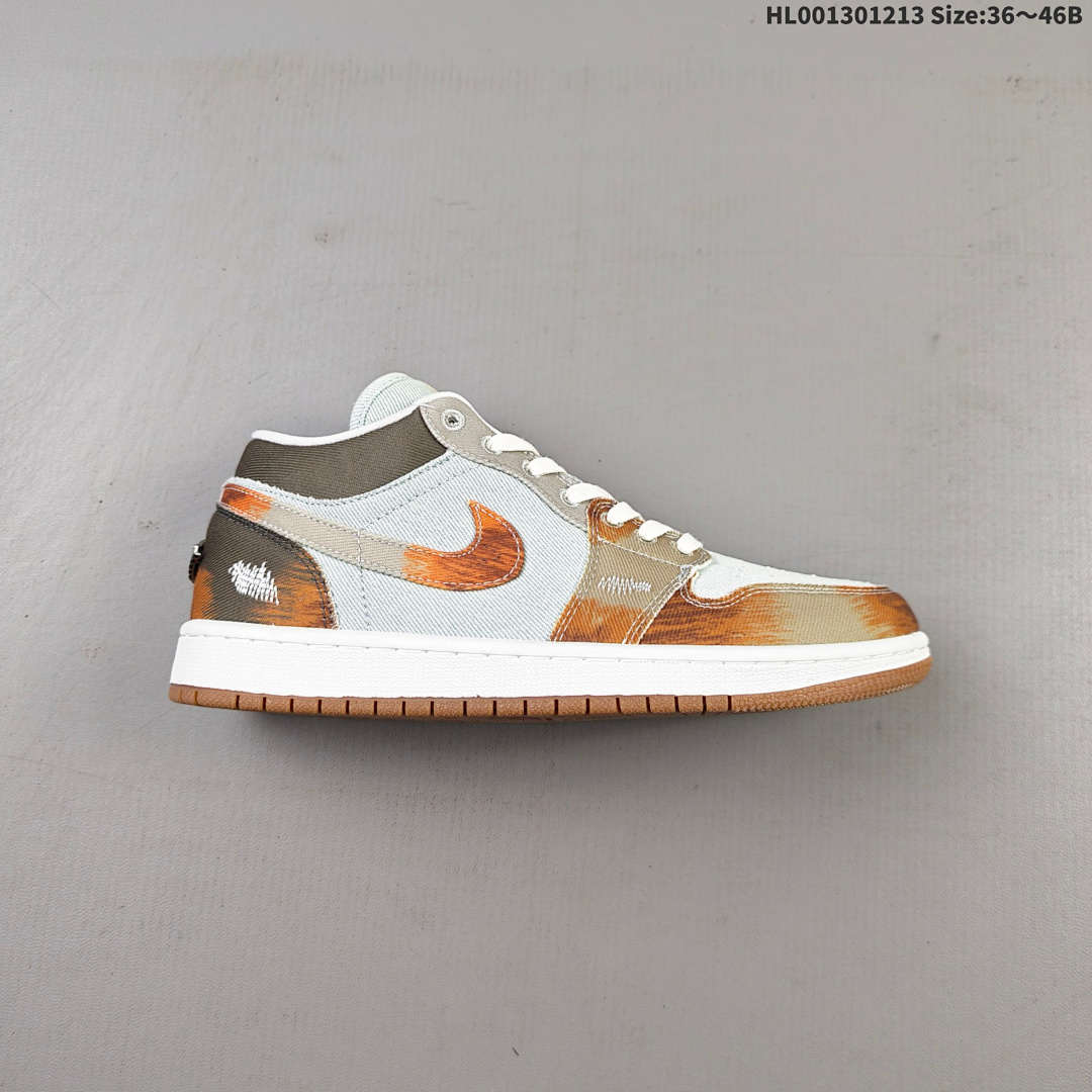 Air Jordan 1 Low SE "Multi-Color Distressed" AJ1 1 aj1 1 Jo - foto 9