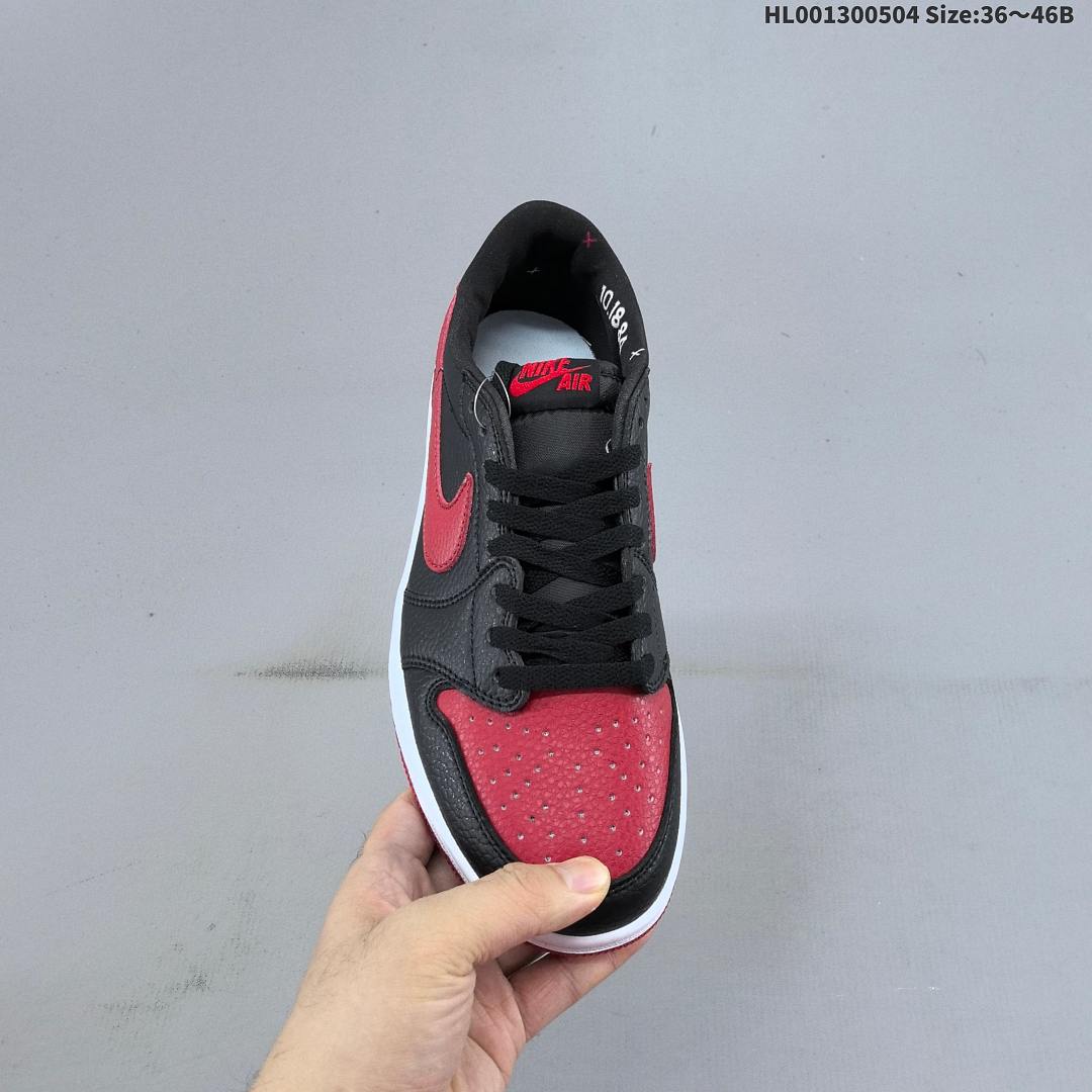 Air Jordan 1 Low OG "Banned" X AJ1 1 aj1 1 Jordda - foto 5