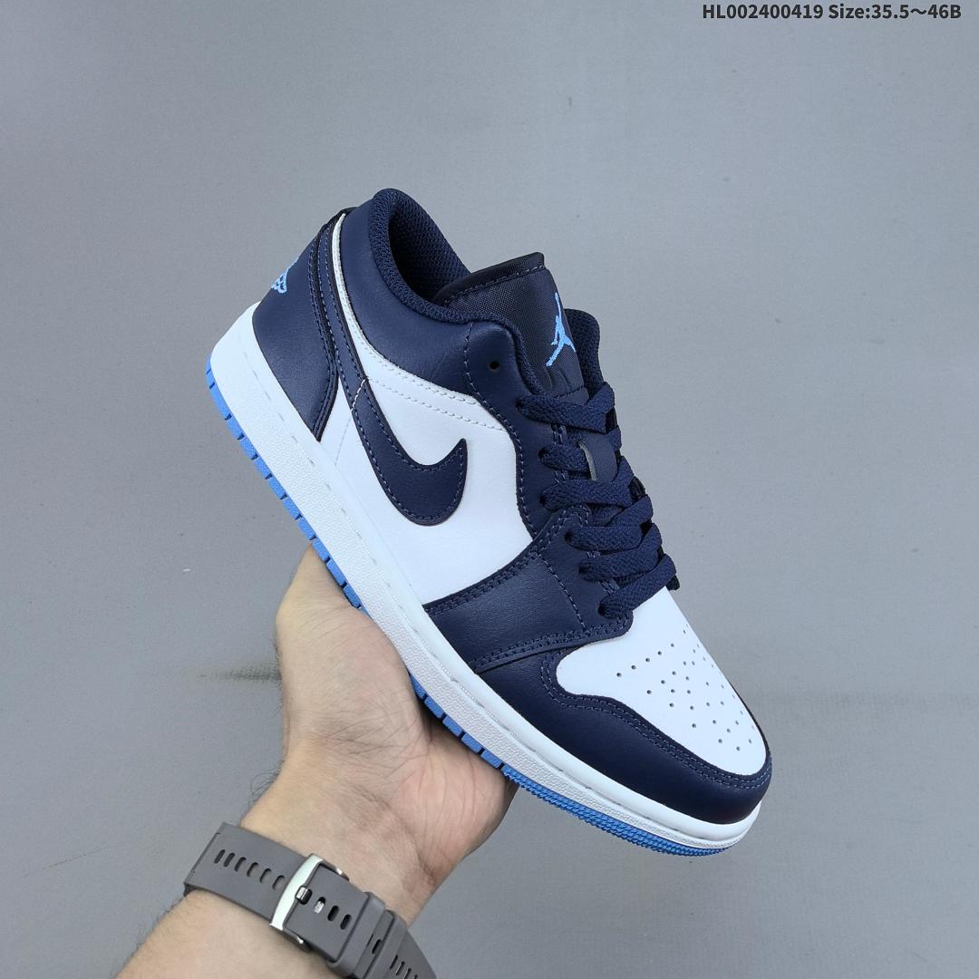 Air Jordan 1 Low "Midnight Navy/University Blue" AJ1 1 aj1 1 - foto 3