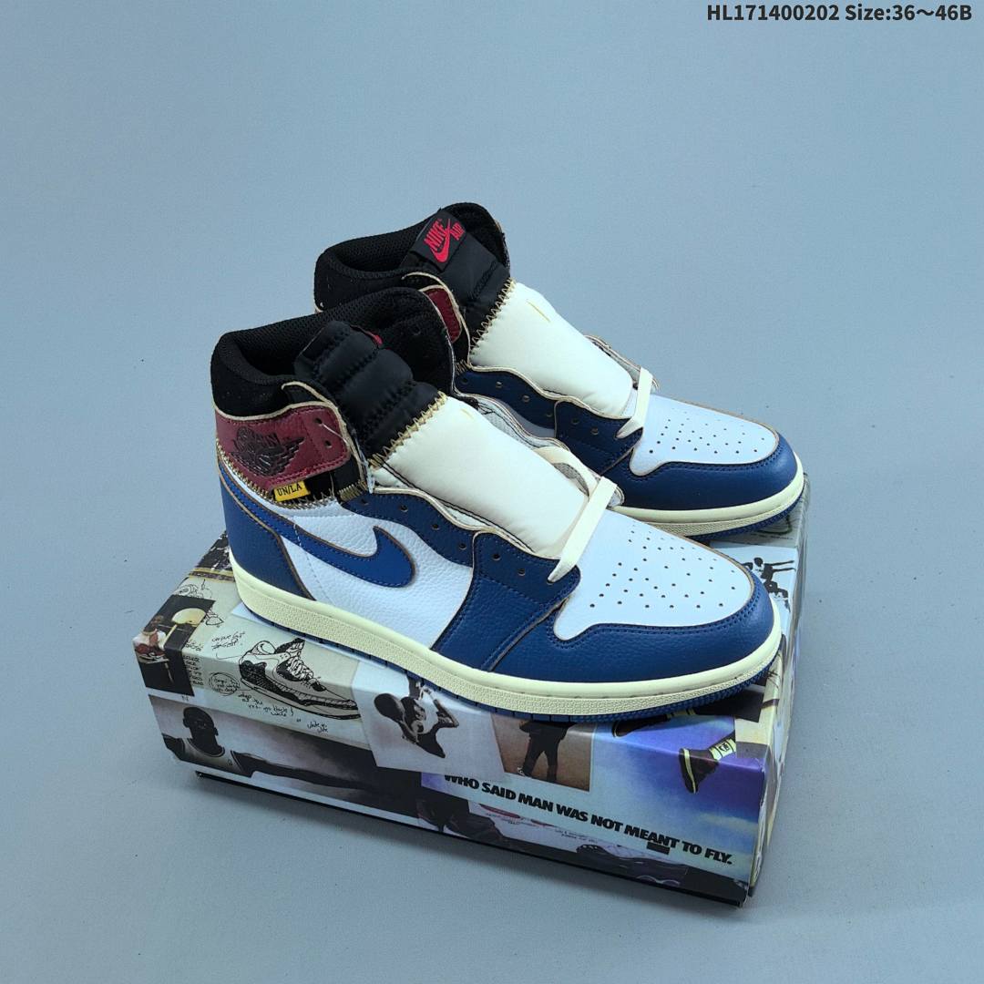 Union Los Angeles x Air Jordan 1 Retro High OG NRG”Storm Blue“AJ1 - foto 4