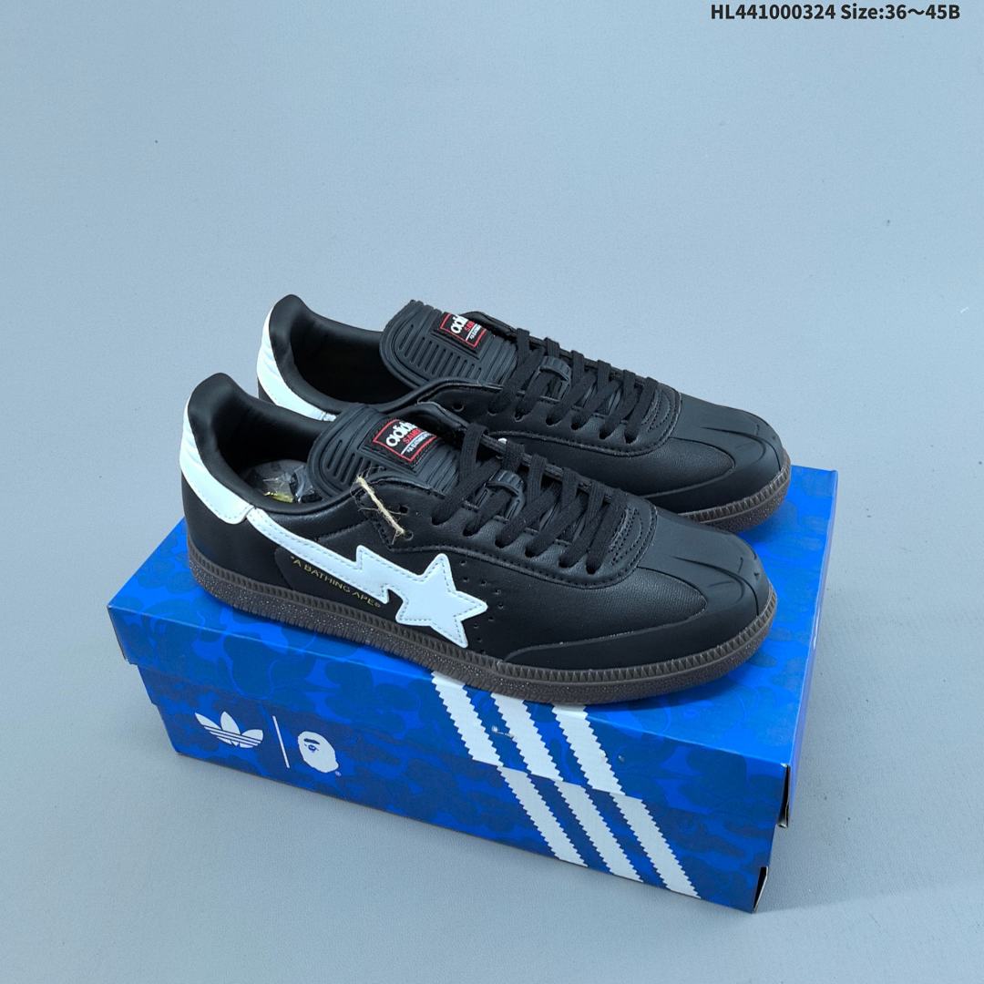 A Bathing Ape x Adidas Originals Samba ID - foto 8